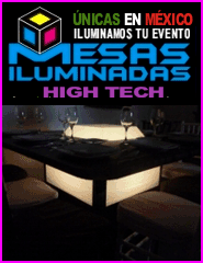 Mesas Iluminadas High Tech