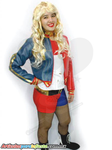 Disfraz para Halloween de Harley Quinn en Shortscon Grecas