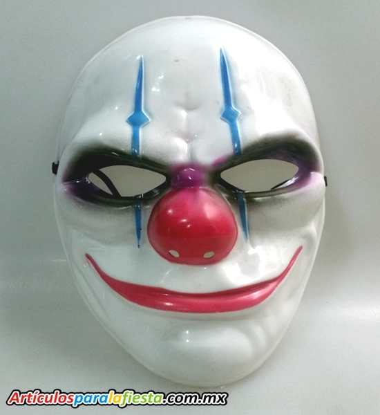 Máscara para Halloween de Payaso Sonriza