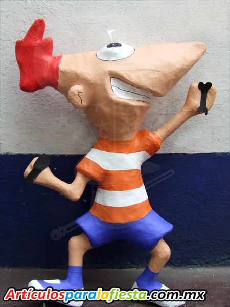 PIÑATA FIGURA DE PHINEAS