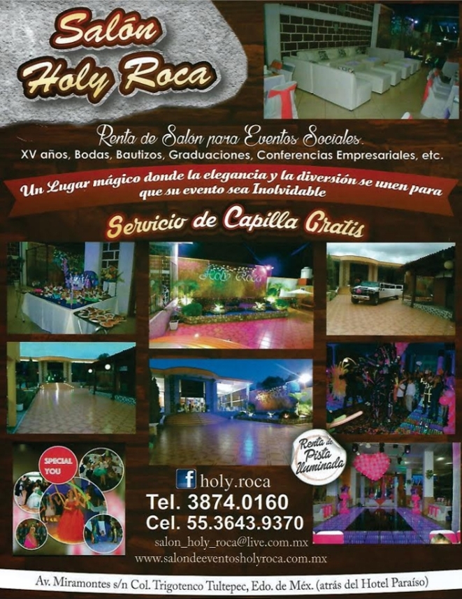 Salón de Eventos "Holy Roca"
